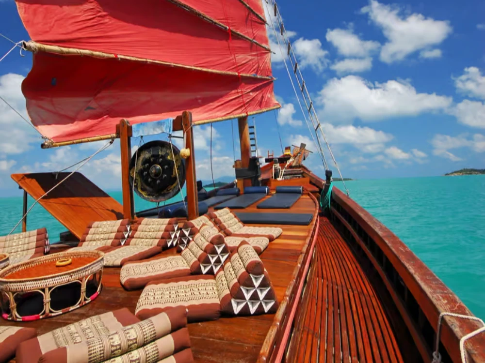 Koh Samui-Koh Phangan Island Full-Day Cruise with Sunset