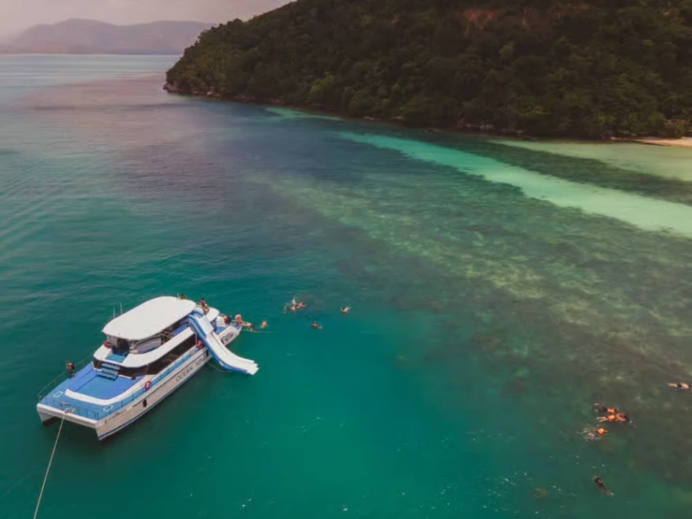 Koh Tan and Koh Madsum Half-Day Tour by Catamaran