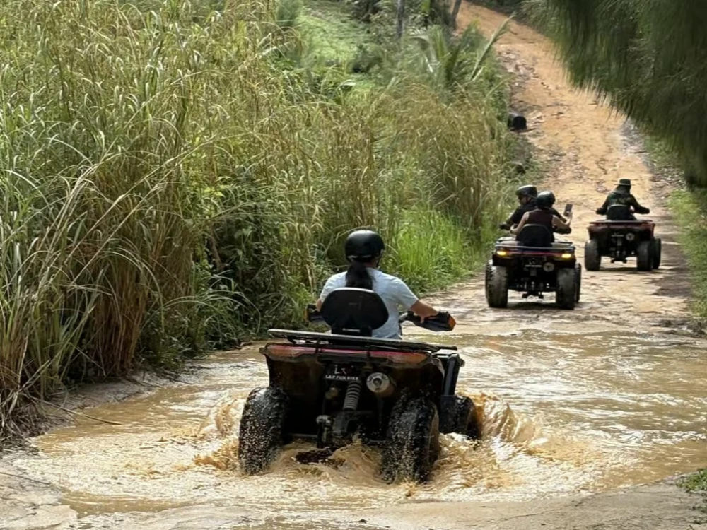 3 Hour ATV Secret Waterfall Adventure with Photos