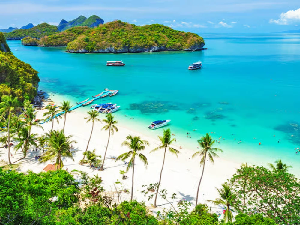 Angthong Marine Park Full-Day Big Boat Economy Tour