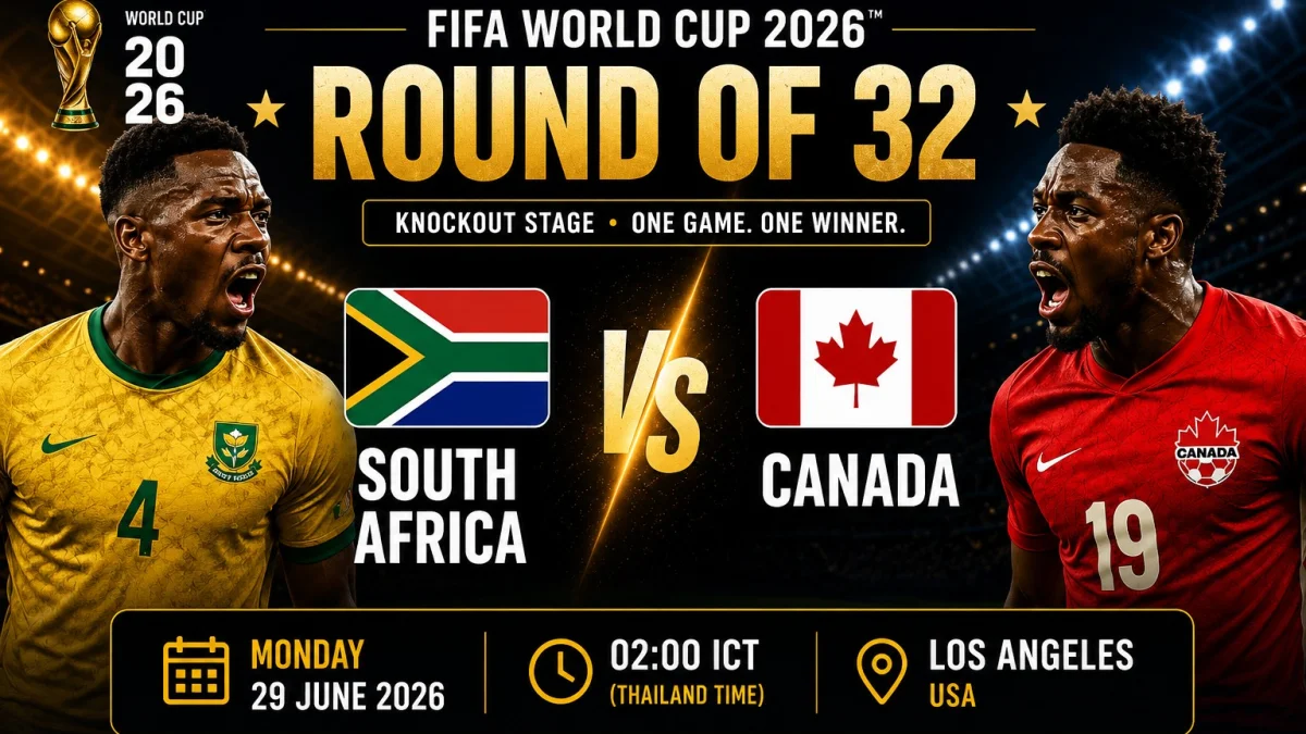 World Cup 2026 Round of 32: South Africa vs Canada