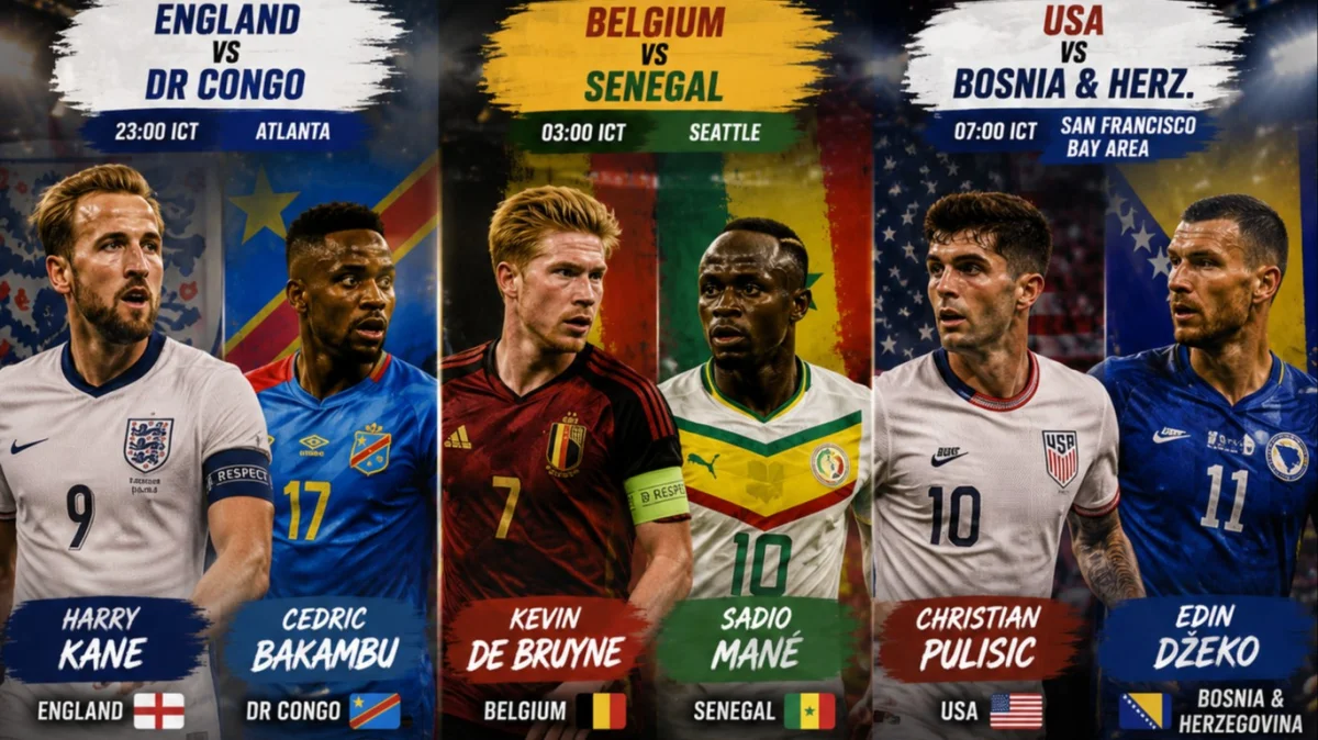World Cup 2026 Report: Wednesday 1 July 2026