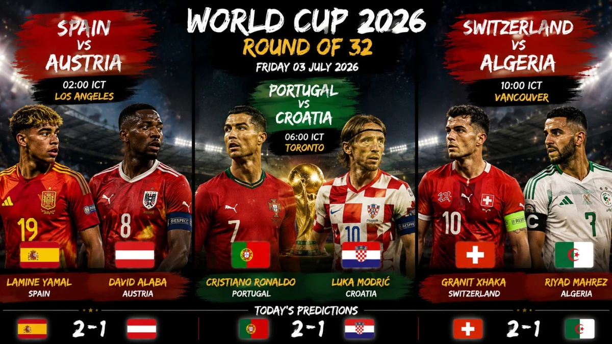 World Cup 2026 Report: Thursday 2 July 2026