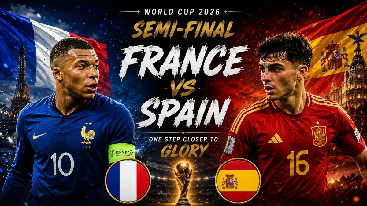 France and Spain Book Their Places in the World Cup Semi-Finals
