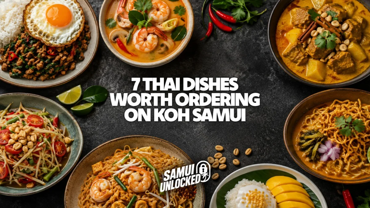 7 Thai Dishes Worth Ordering on Koh Samui