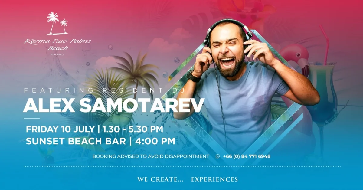 RESIDENT DJ FT. ALEX SAMOTAREV