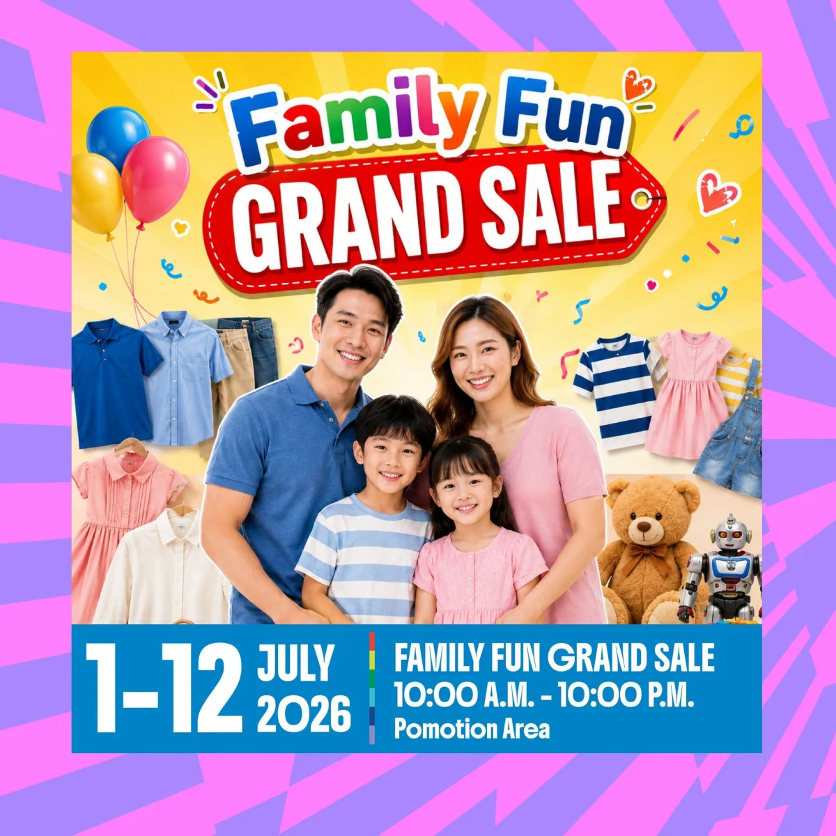 Family Fun Grand Sale