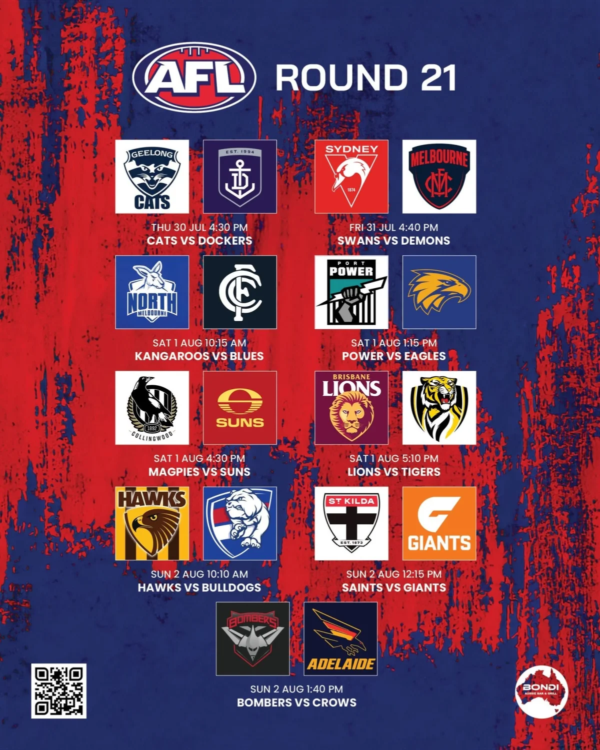 AFL Round 21