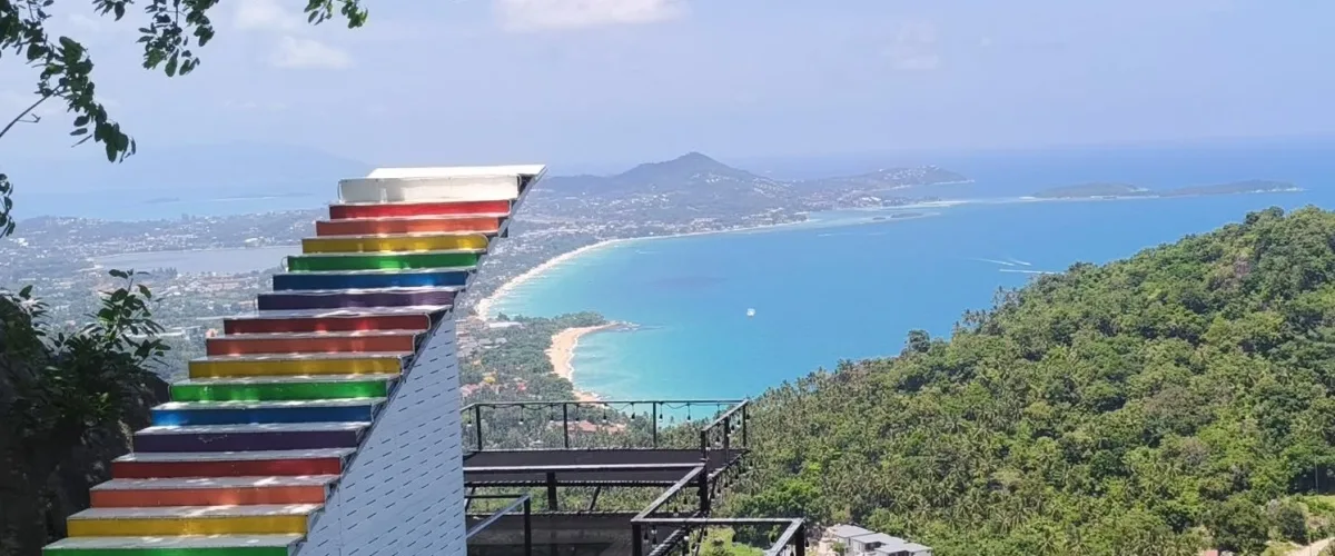 Heart Shape Mountain Seaview