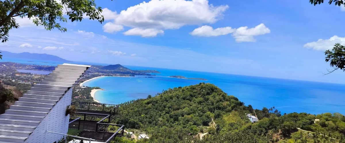 Heart Shape Mountain Seaview