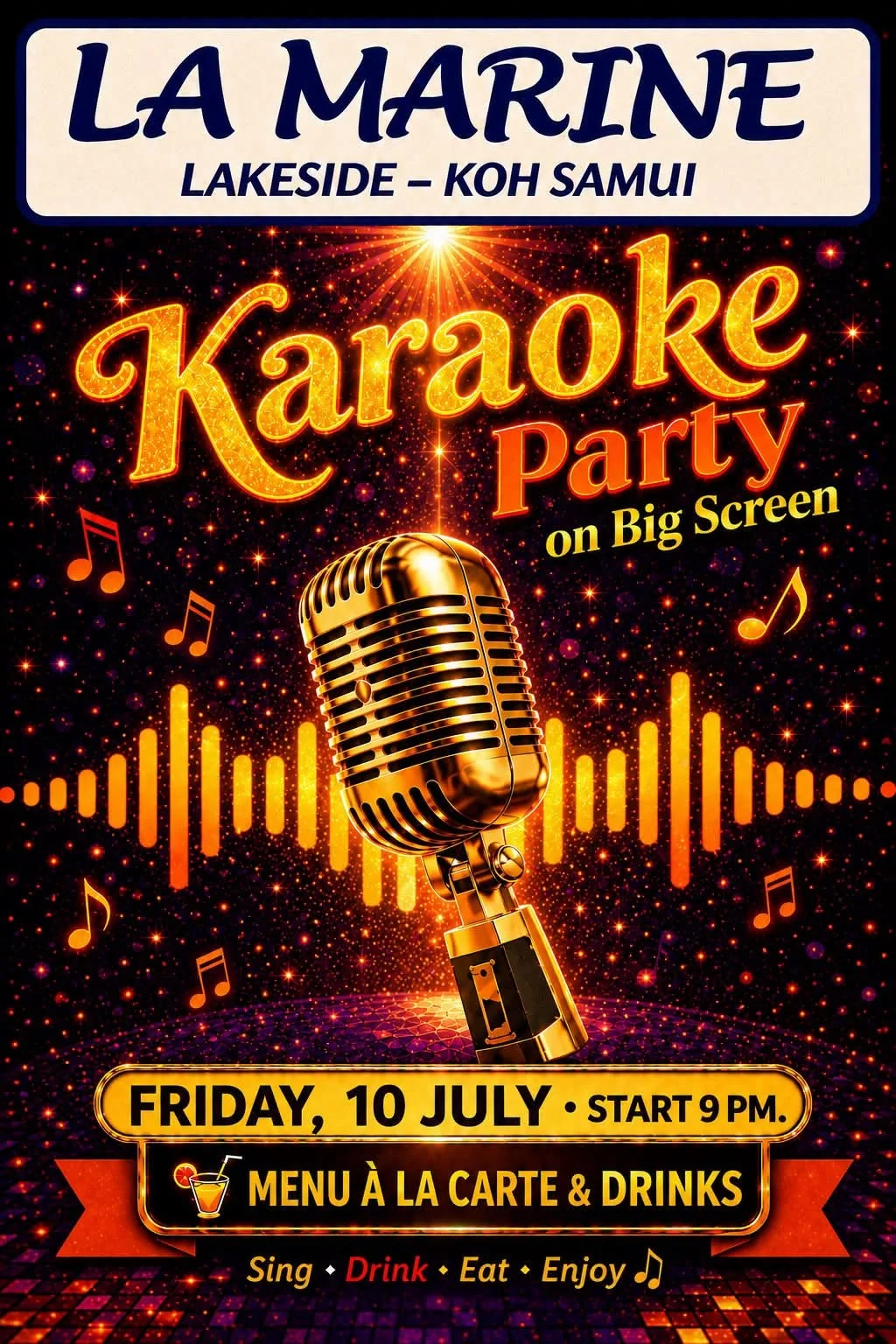 Karaoke Party at La Marine Lakeside