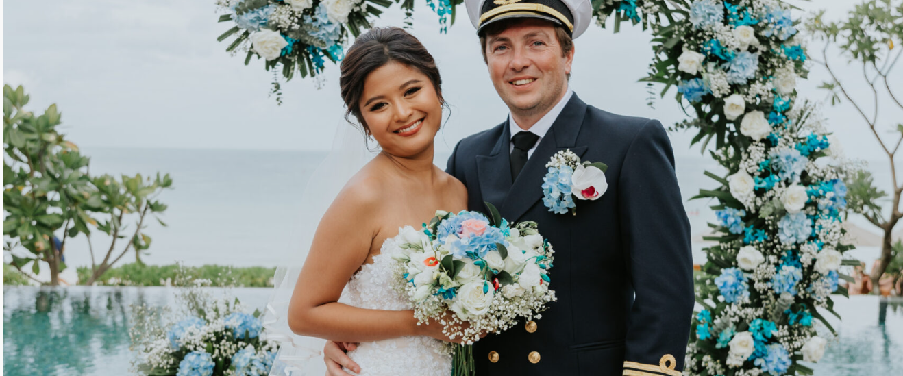 Banana Fan Sea Wedding