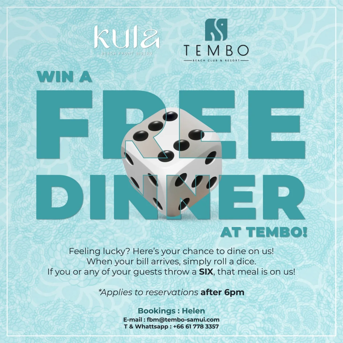 Win a Free Dinner