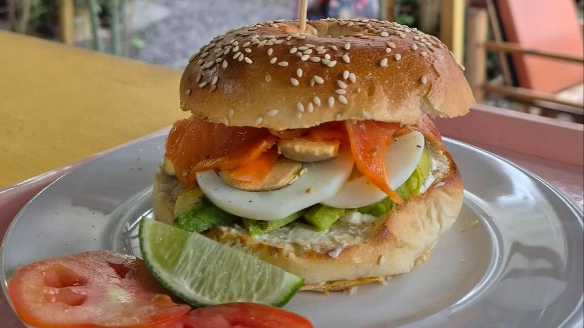 Breakfast bagel