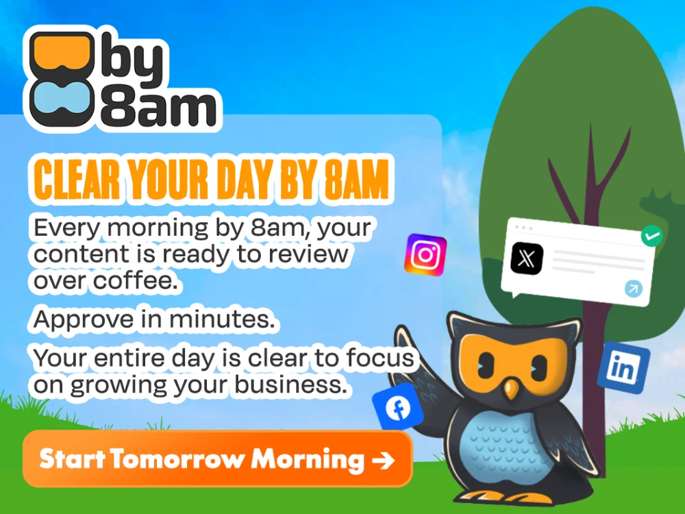 Light Up Your Social Media By 8AM