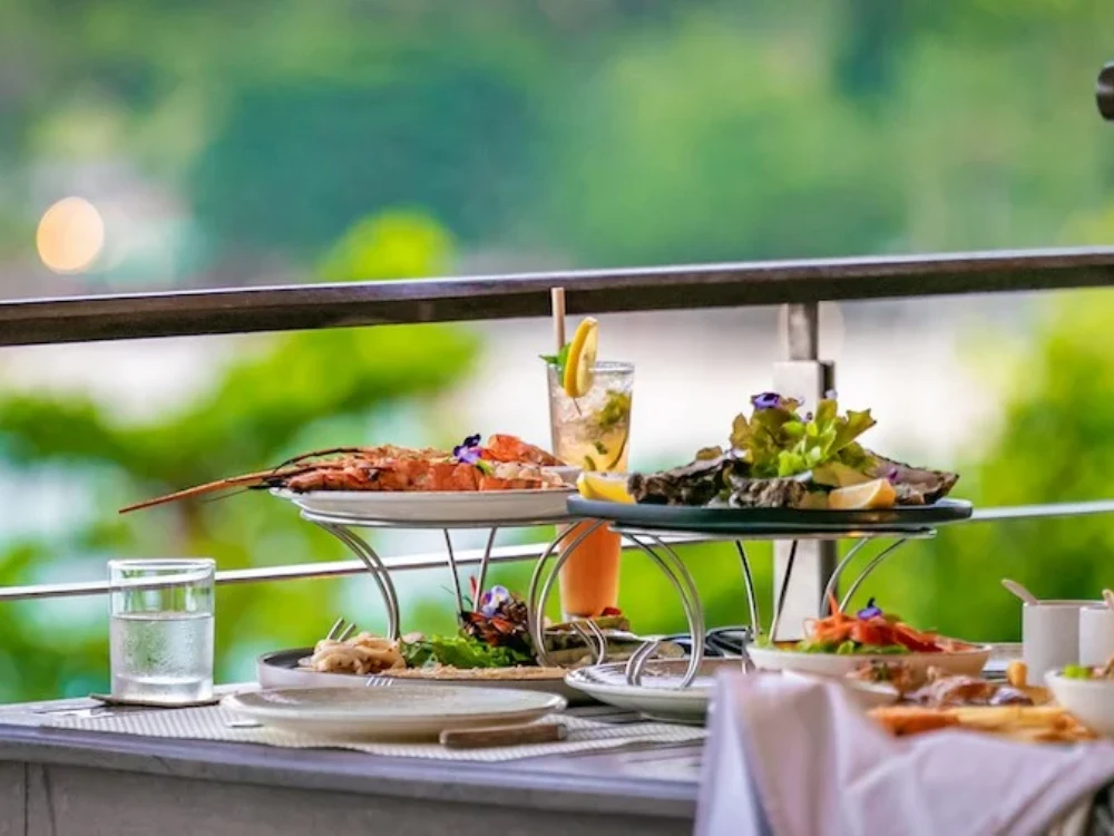 Dinner with a View at The Cliff