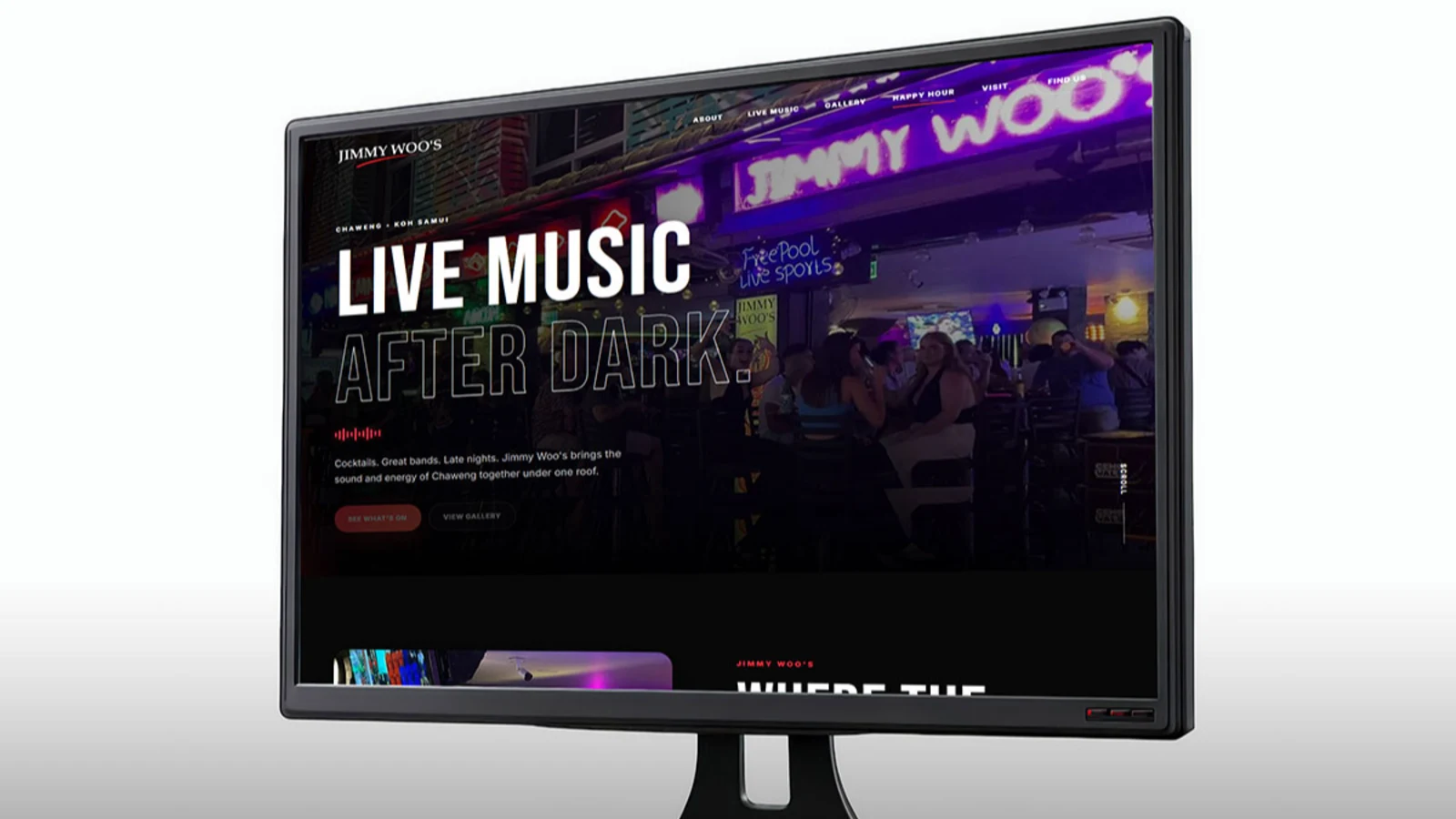 New Website: Jimmy Woo's