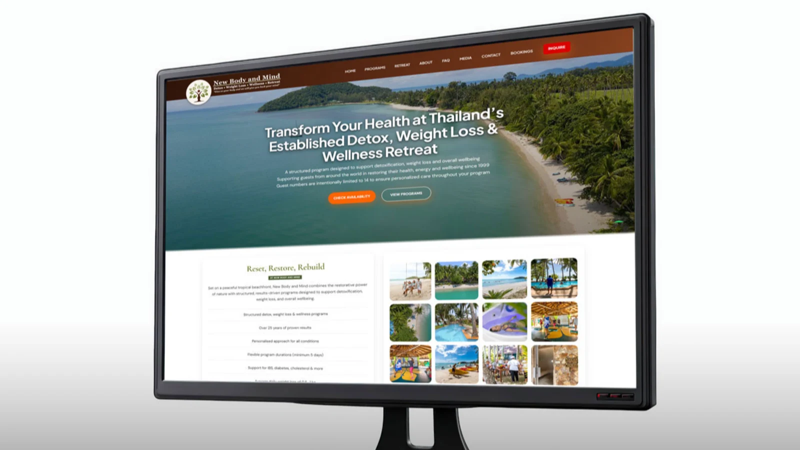 New Website: New Body and Mind