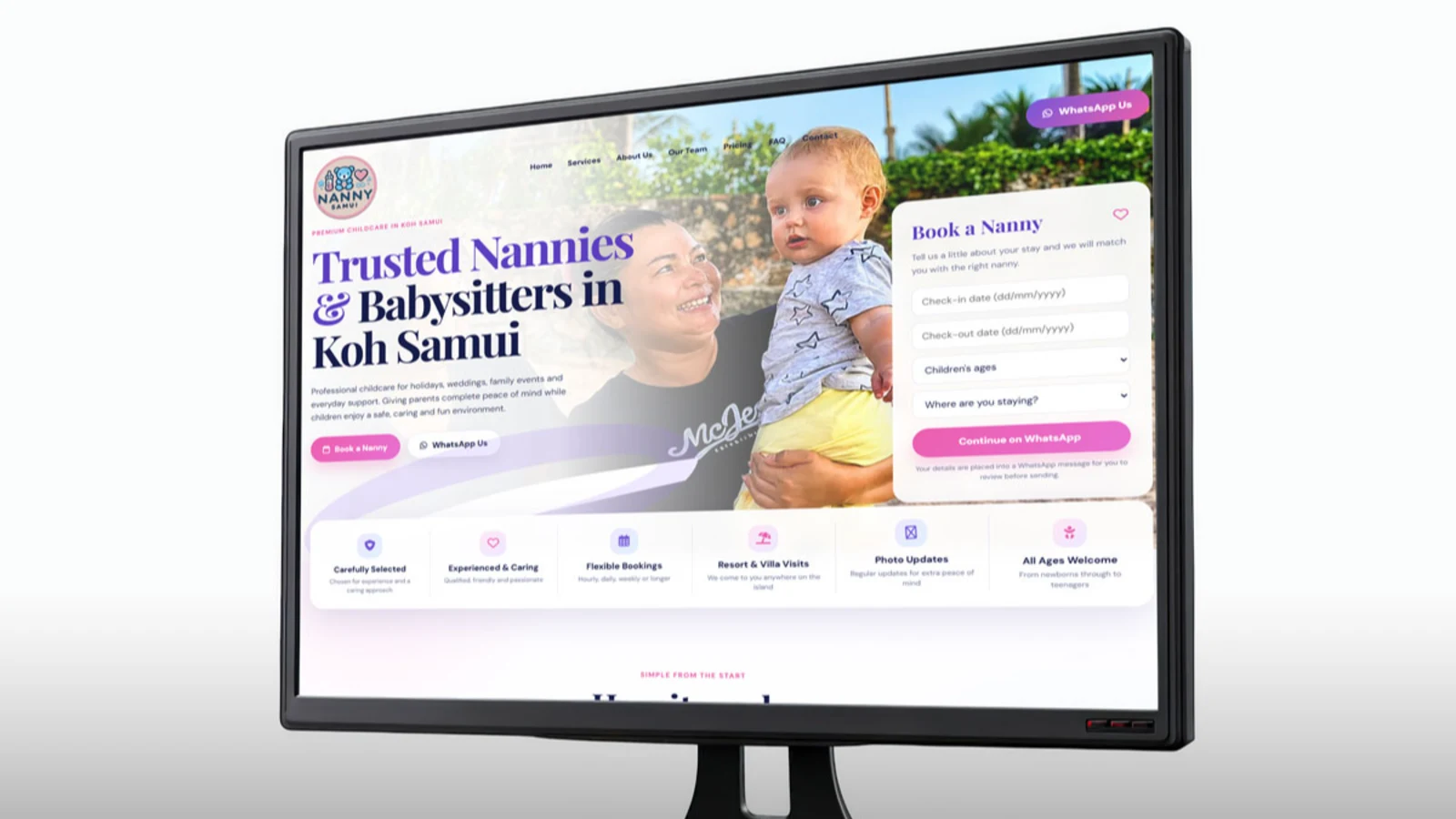 New Website: Nanny Samui