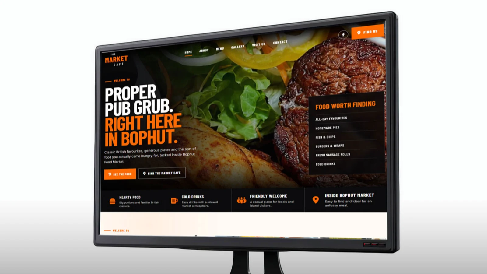 New Website: The Market Café