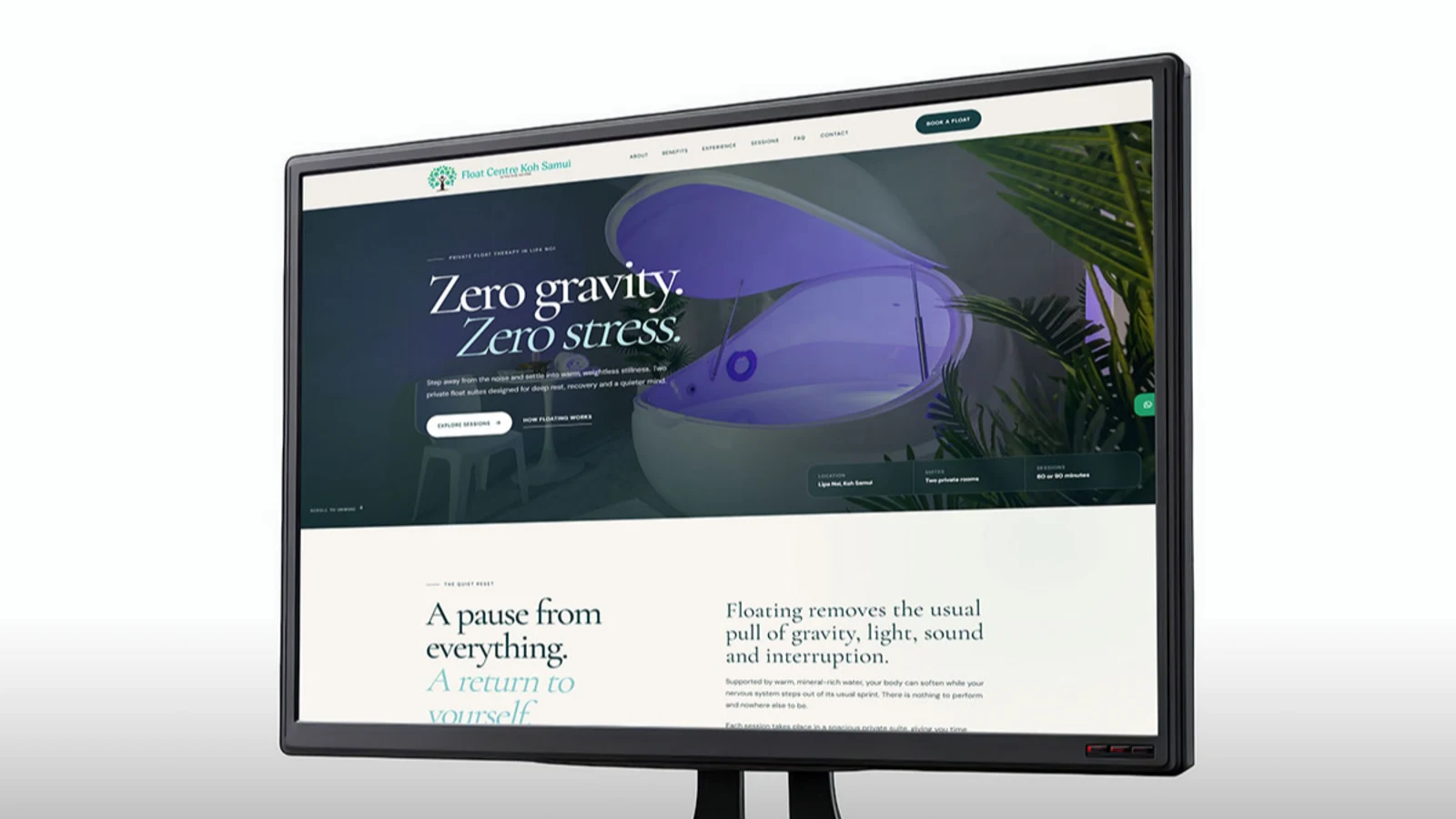 New Website: Samui Float Centre