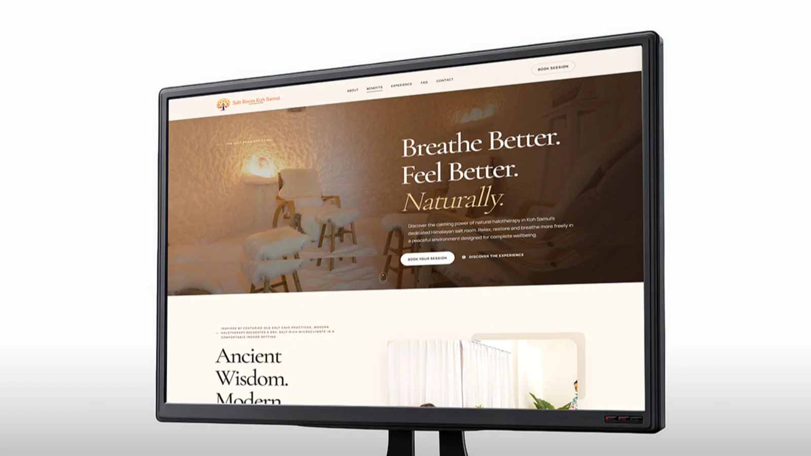 New Website: The Salt Room Samui